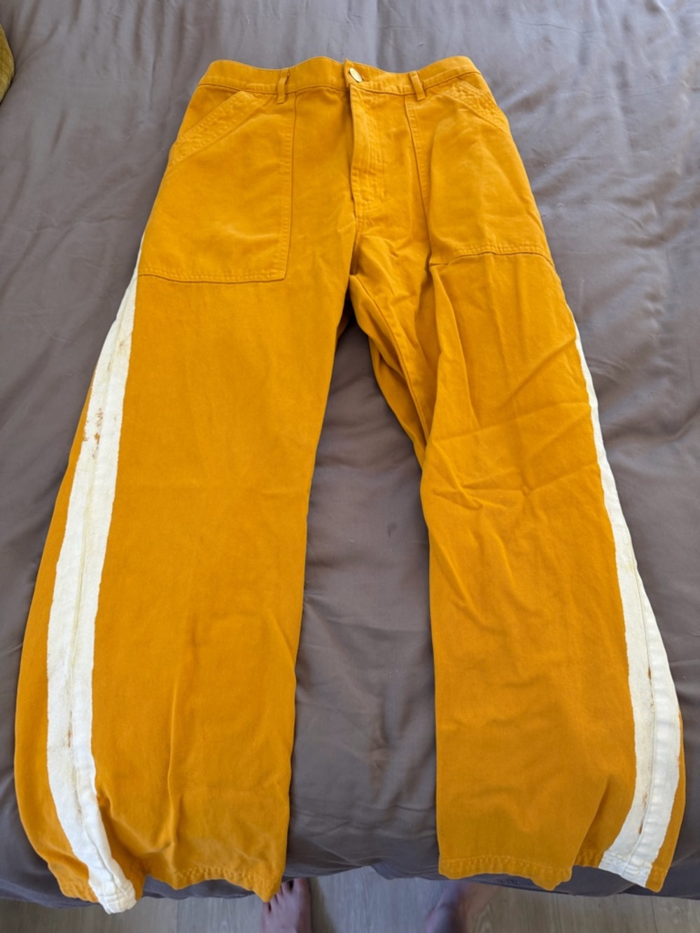Striped Work Pants